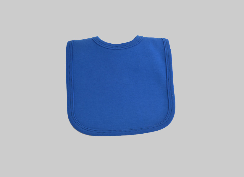 virgiria blue color baby bib