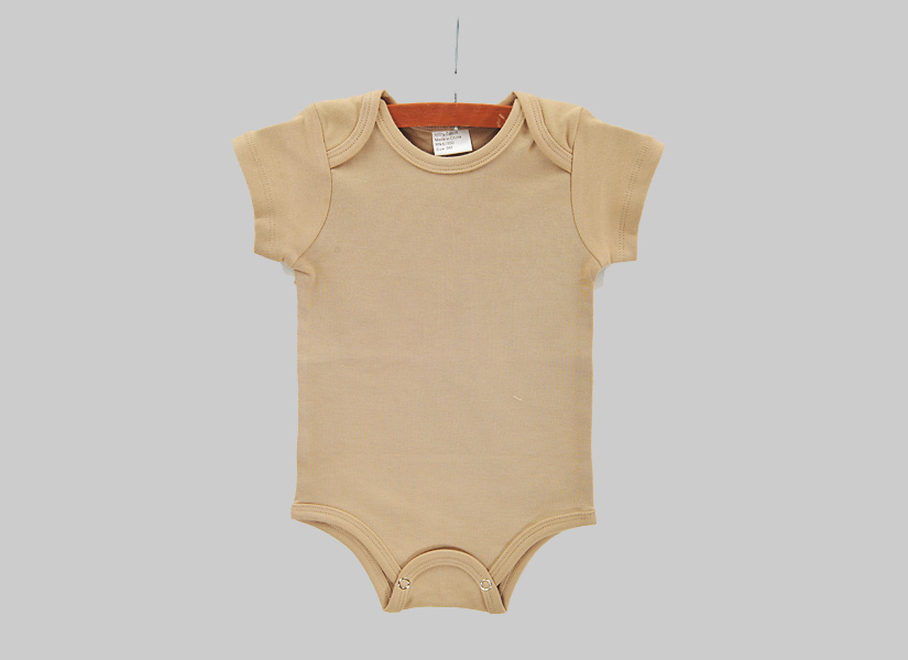 English Cashmere color blank baby jumpsuit