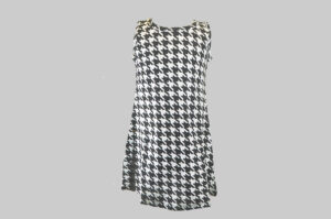 houndstooth A-Line style dress. 
